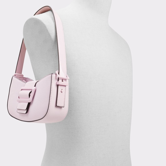 ALDO Aliel Mini Bubblegum Pink Shoulder Bag - Picture 6 of 8